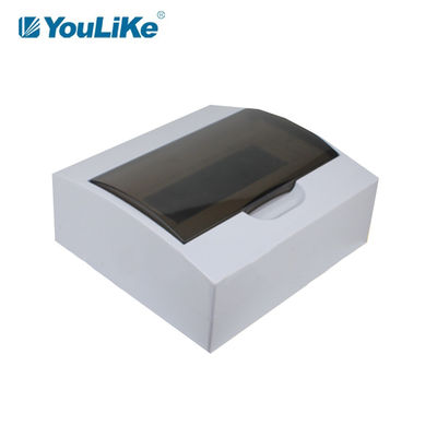 Kotak Listrik Flush Mount Plastik ABS, Kotak DB 8 Arah Dengan Jendela Transparan