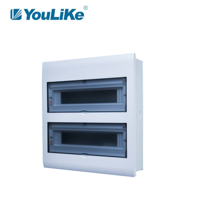 Wall Mount Enclosure 32 Way Kotak Distribusi MCB Listrik Dengan Din Rail