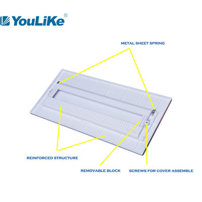 Flush Dan Surface Mounted 24 Way MCB Box Plastic Dengan Braket Bergerak