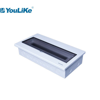 IP40 21 Way Flush Mount Distribution Box, Fase Panel Distribusi Tegangan Rendah