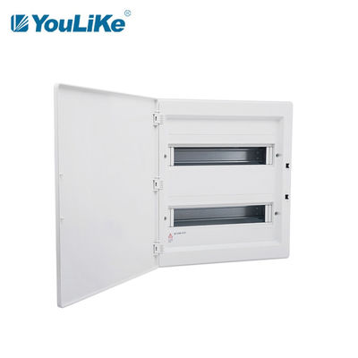 Tembaga Bus Bar Single Phase MCB Box 32 Way Tahan Air Dengan Penutup HIPS