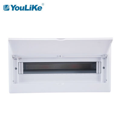 Kotak MCB Fase Tunggal Portabel Stabil 16 Way White High Safety