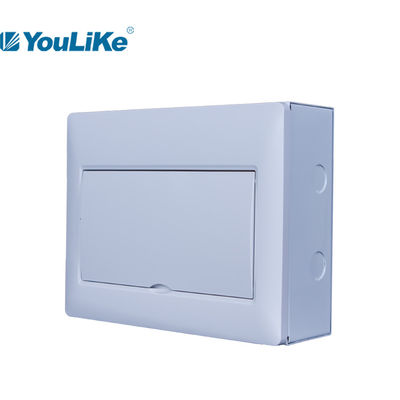 IP40 Level Electricity 10 Way MCB Box Dengan Sertifikasi CE