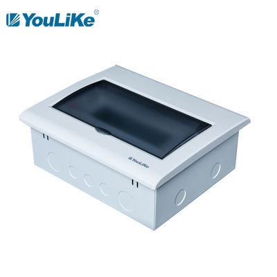 Switch Control 10 Way MCB Box ABS Door Untuk Pemutus Sirkuit