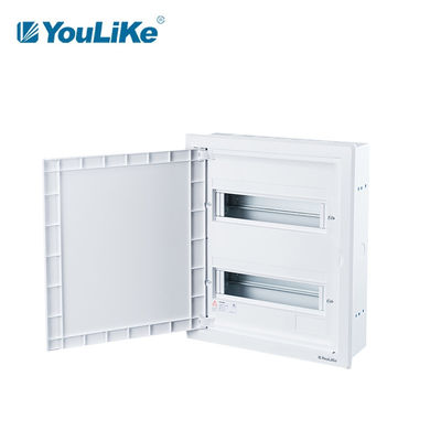 IP40 Double Phase 24 Way DB Box Industri Listrik Tahan Debu