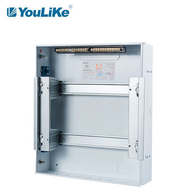 IP40 Double Phase 24 Way DB Box Industri Listrik Tahan Debu