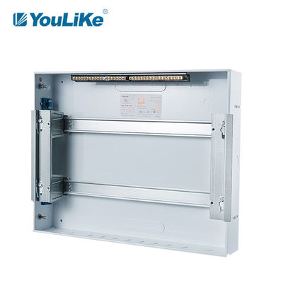 CCC Bersertifikat Flush Mounted Din Rail Breaker Box Tegangan Rendah 32way