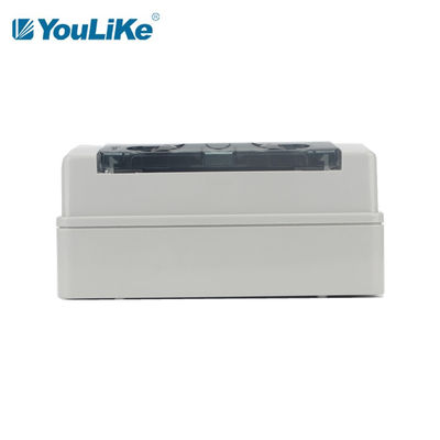 IP65 Waterproof 4 Way Junction Box, 4 Pole MCB Enclosure Box Outdoor