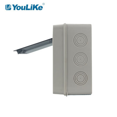Waterproof Plastic Electrical Outdoor Breaker Box Wall Mounting Dengan 12 Arah