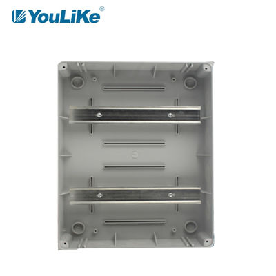 IP65 Outdoor Plastic MCB Box 24 Way Distribusi Daya Pintu Transparan