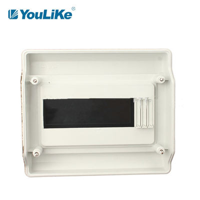 IP65 9 Way Waterproof MCB Box, Kotak Persimpangan Listrik Luar Ruangan Dengan Jendela Transparan