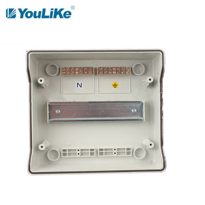Tahan Cuaca IP65 6 Way DB Box Keamanan Tinggi Anti Deformasi