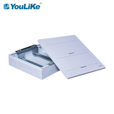 Kotak Distribusi Mcb Bawah Plastik PC ABS Flush Metal 32 Cara