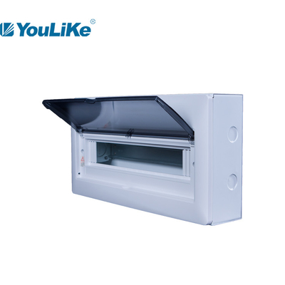 Unit Konsumen Listrik Kotak Distribusi Tenaga Listrik IP40 18 Way Indoor