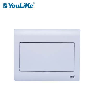 Flush Mounted IP40 12 Cara DB Kotak Distribusi Daya Tahan Air Untuk MCB