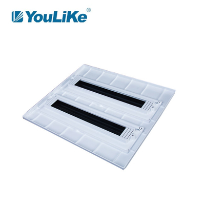 42 Way Plastik Kotak Distribusi Listrik IP40 MCB Box Panel Recess Mounted