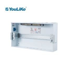 ABS Cover 18 Way Distribution Box Switchboard Tahan Api Dengan Jendela Buram