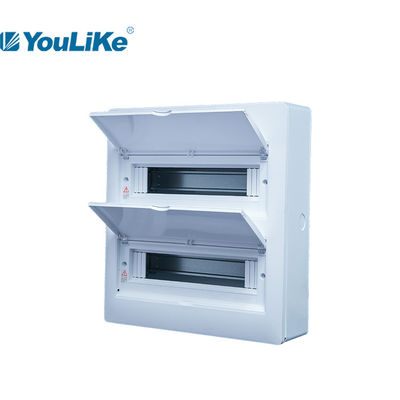 Peralatan Listrik Bersertifikat CCC 28 Way MCB Box, Main Switch Box Move Ascend And Descend